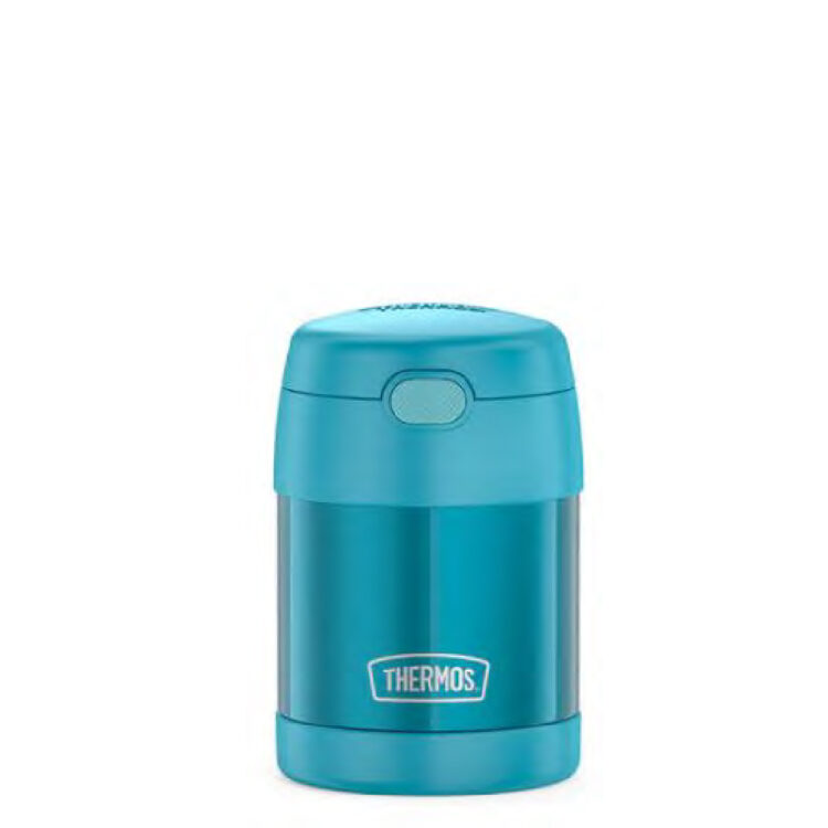 Contenedor de Comida Infantil Funtainer Thermos 290ml - Celeste