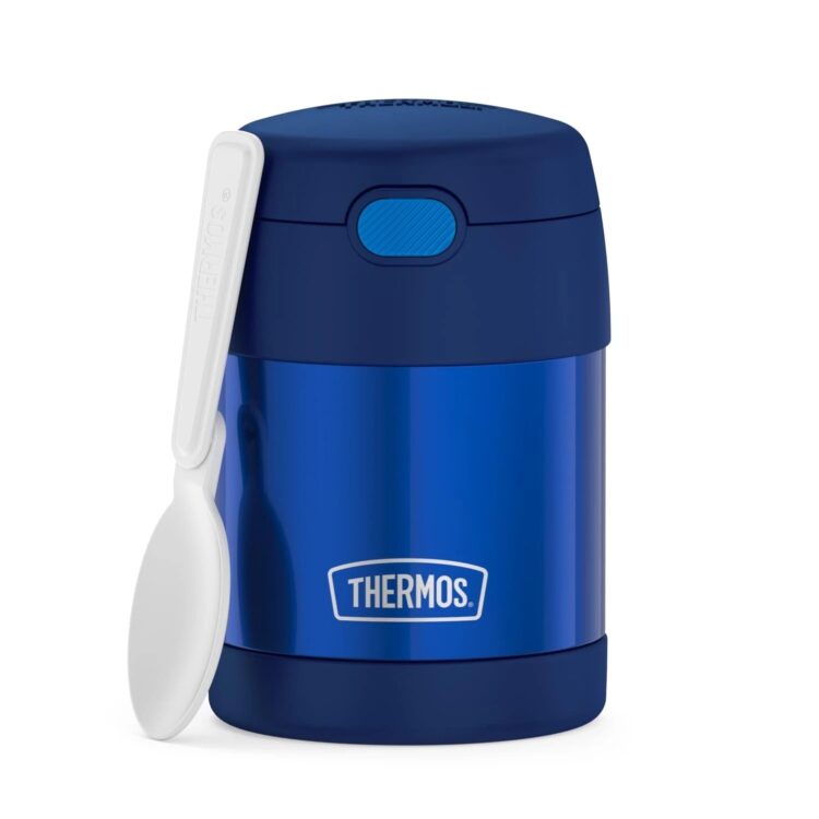 Contenedor de Comida Infantil Funtainer Thermos 290ml - Azul