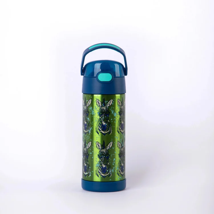 Botella Funtainer Thermos 410ml con Estampa - Lime