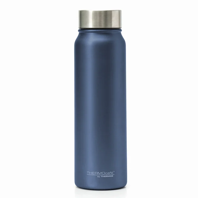 Botella Térmica Tapa Pulsador 360° 750ml - Azul